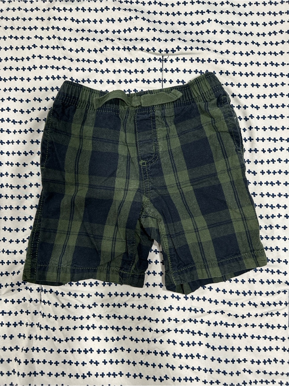 (Set of 3) Kids Shorts Colors Green Grey and Brown